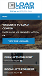 Mobile Screenshot of loadcenterlifts.com